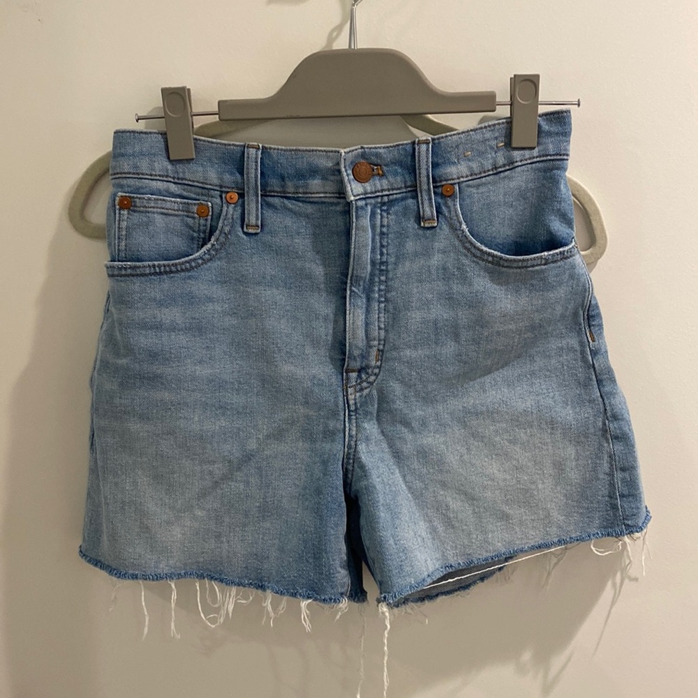 Madewell High Rise Denim Shorts